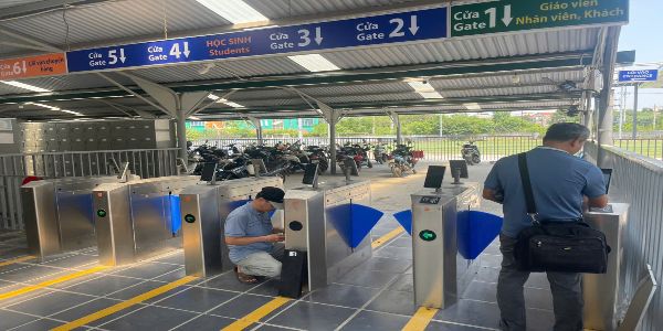 Thi công hệ thống kiểm soát ra vào tại Trường Trung cấp nghề Cơ khí 1