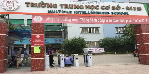 Hệ thống kiểm soát ra vào số 1 tại Trường MIS