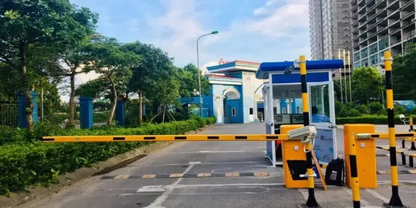 Hệ thống kiểm soát xe ra vào tại Đại học Thành Đô, Hà Nội