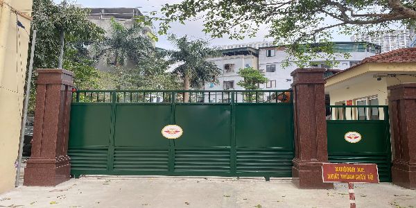 Lắp đặt cổng trượt tự động cho Công ty TNHH MTV 129 – Ban Cơ yếu Chính phủ